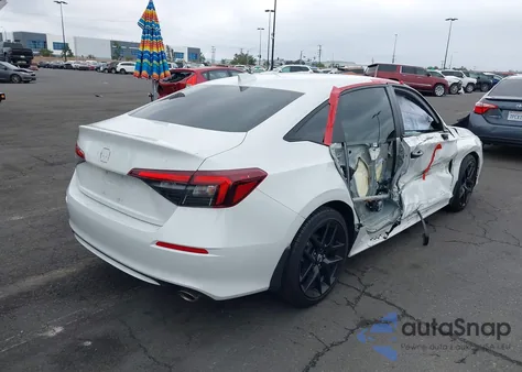 2025 Honda Civic Sport z USA, uszkodzony, nr VIN 2HGFE2F55SH502190